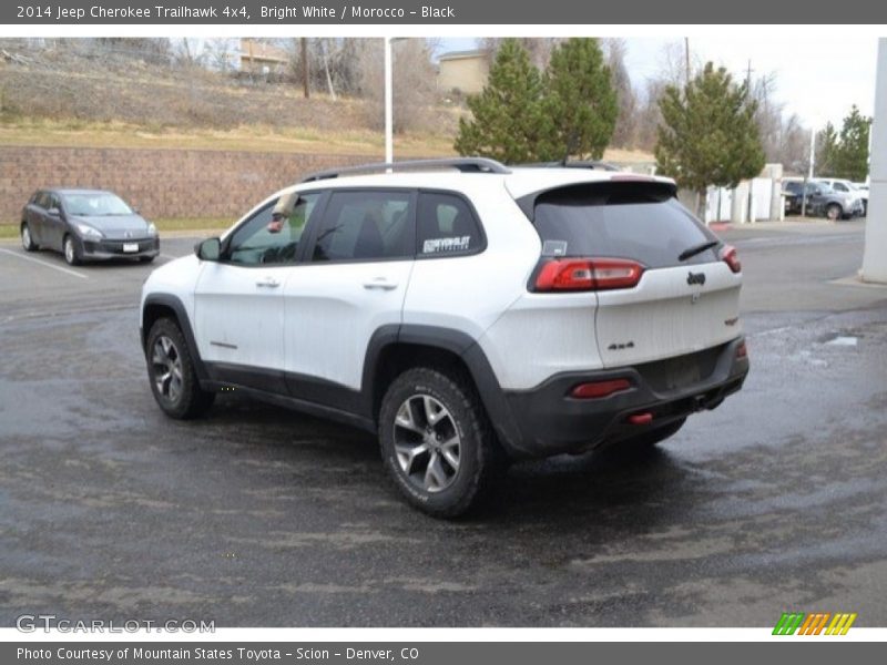 Bright White / Morocco - Black 2014 Jeep Cherokee Trailhawk 4x4