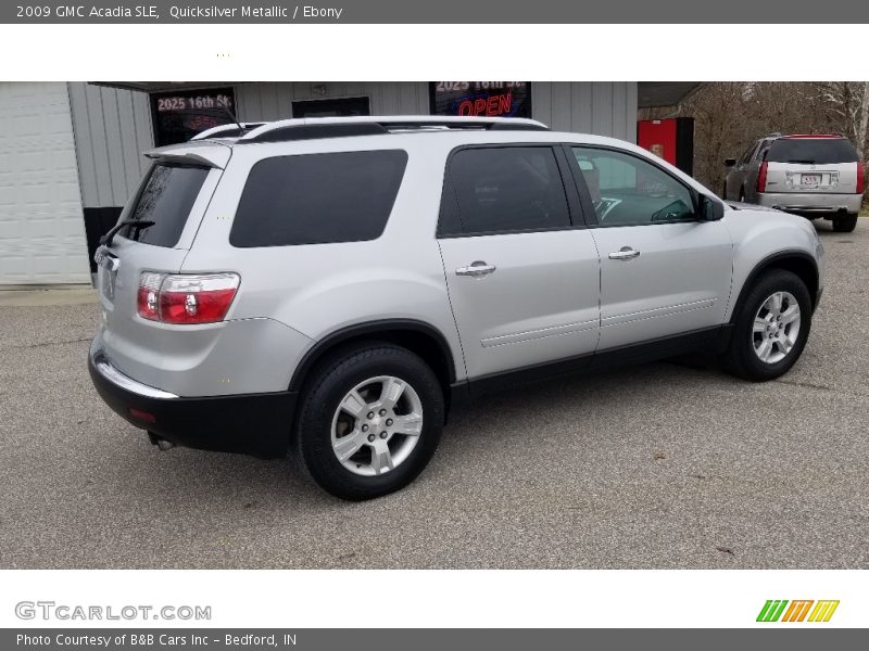 Quicksilver Metallic / Ebony 2009 GMC Acadia SLE