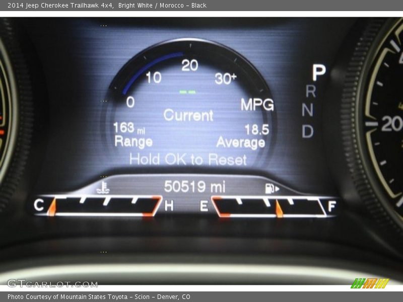 Bright White / Morocco - Black 2014 Jeep Cherokee Trailhawk 4x4