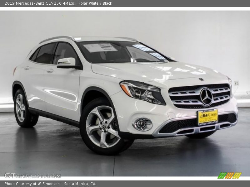 Polar White / Black 2019 Mercedes-Benz GLA 250 4Matic