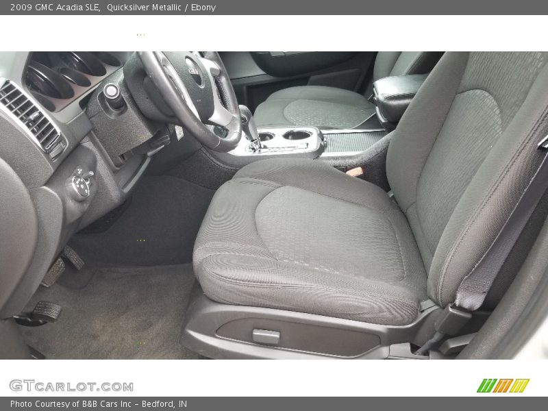 Quicksilver Metallic / Ebony 2009 GMC Acadia SLE