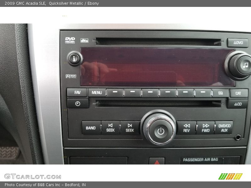 Quicksilver Metallic / Ebony 2009 GMC Acadia SLE
