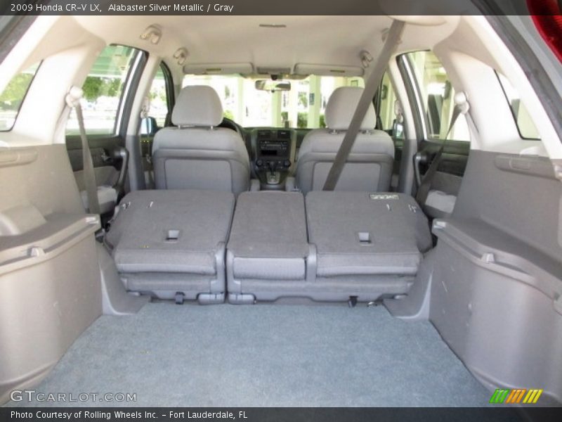 Alabaster Silver Metallic / Gray 2009 Honda CR-V LX