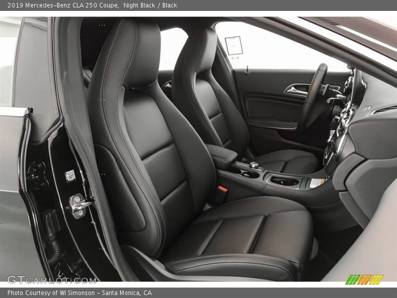 Night Black / Black 2019 Mercedes-Benz CLA 250 Coupe