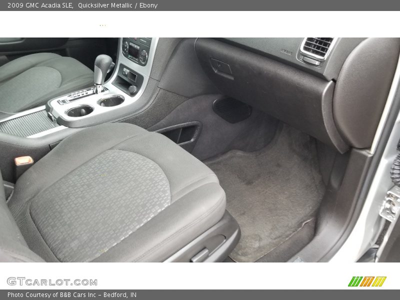 Quicksilver Metallic / Ebony 2009 GMC Acadia SLE
