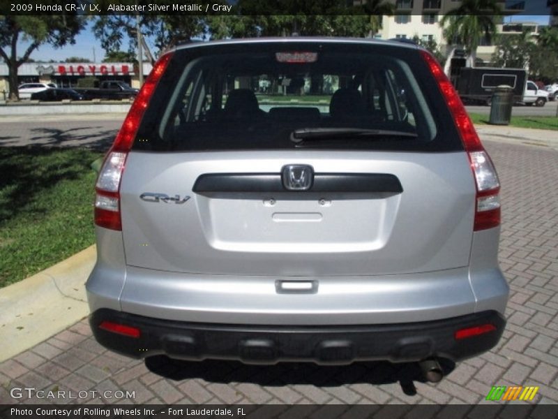 Alabaster Silver Metallic / Gray 2009 Honda CR-V LX