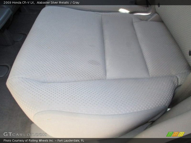 Alabaster Silver Metallic / Gray 2009 Honda CR-V LX