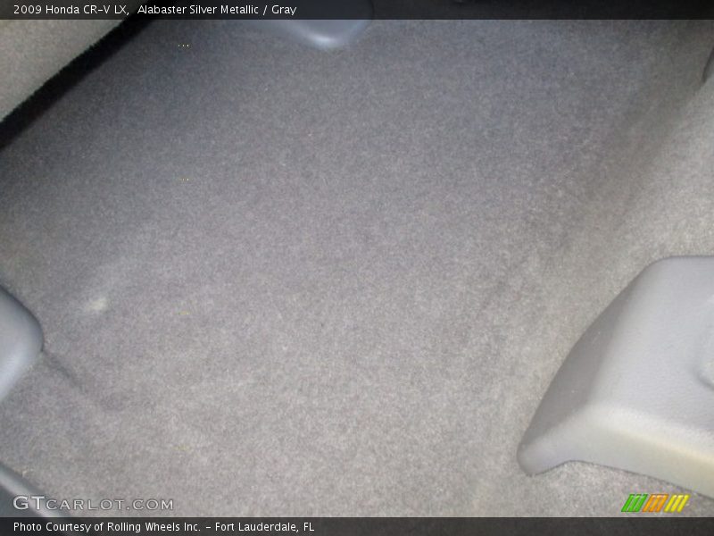 Alabaster Silver Metallic / Gray 2009 Honda CR-V LX
