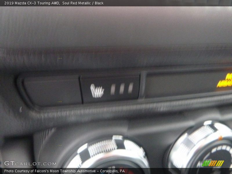 Soul Red Metallic / Black 2019 Mazda CX-3 Touring AWD
