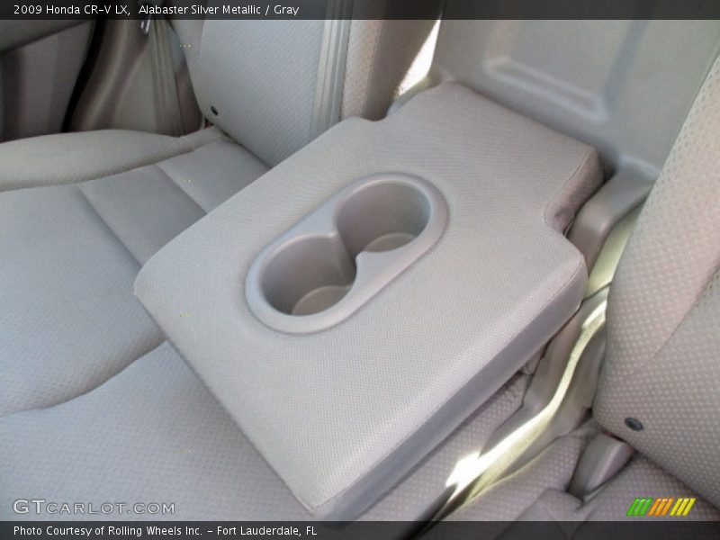 Alabaster Silver Metallic / Gray 2009 Honda CR-V LX
