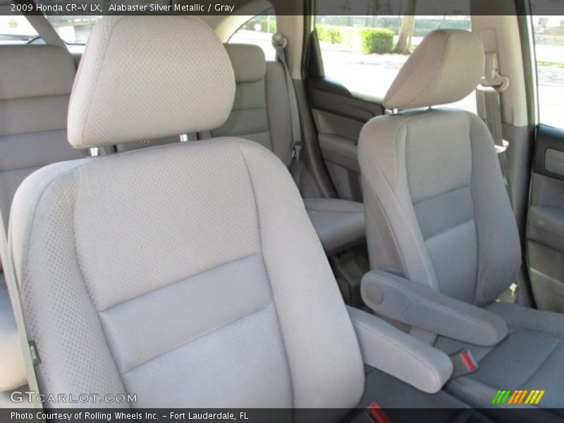 Alabaster Silver Metallic / Gray 2009 Honda CR-V LX
