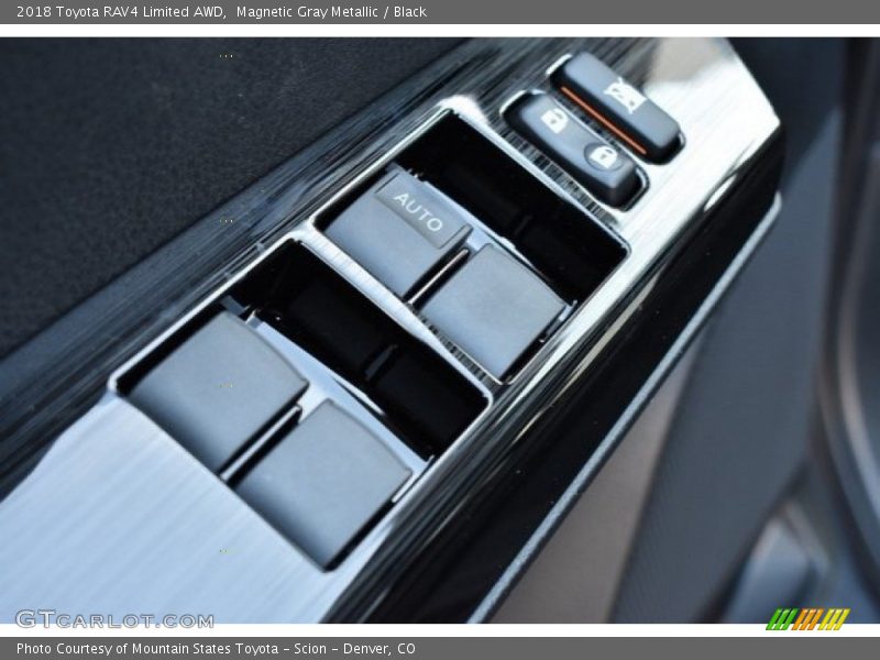 Magnetic Gray Metallic / Black 2018 Toyota RAV4 Limited AWD