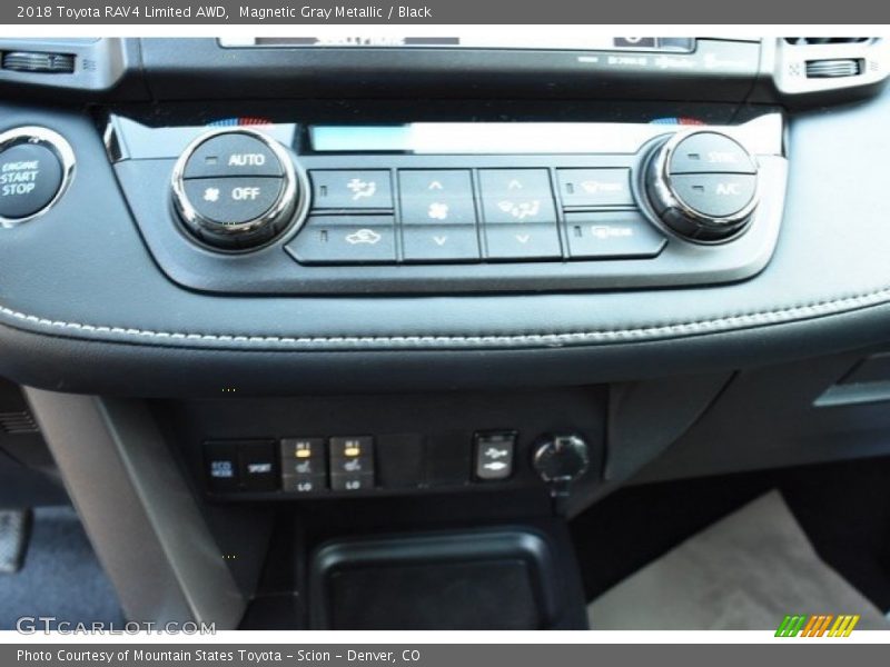 Magnetic Gray Metallic / Black 2018 Toyota RAV4 Limited AWD