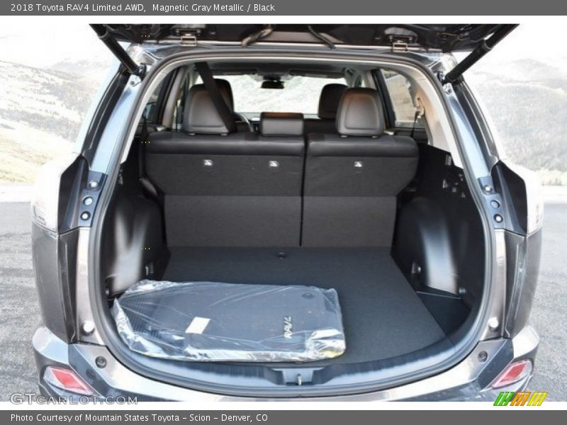 Magnetic Gray Metallic / Black 2018 Toyota RAV4 Limited AWD