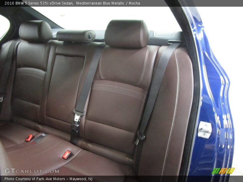Mediterranean Blue Metallic / Mocha 2016 BMW 5 Series 535i xDrive Sedan
