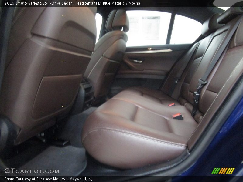 Mediterranean Blue Metallic / Mocha 2016 BMW 5 Series 535i xDrive Sedan