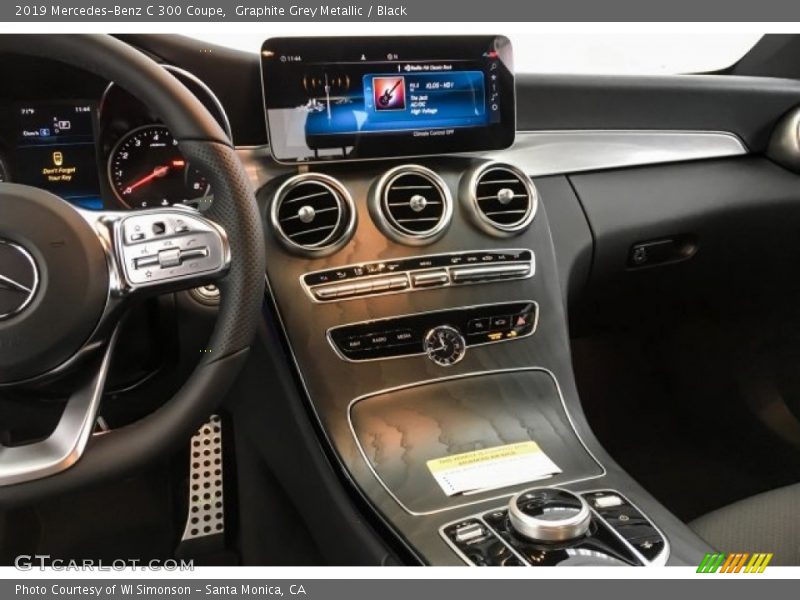 Graphite Grey Metallic / Black 2019 Mercedes-Benz C 300 Coupe