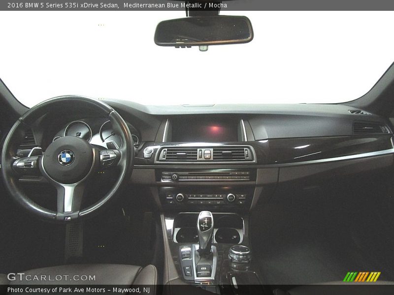 Mediterranean Blue Metallic / Mocha 2016 BMW 5 Series 535i xDrive Sedan