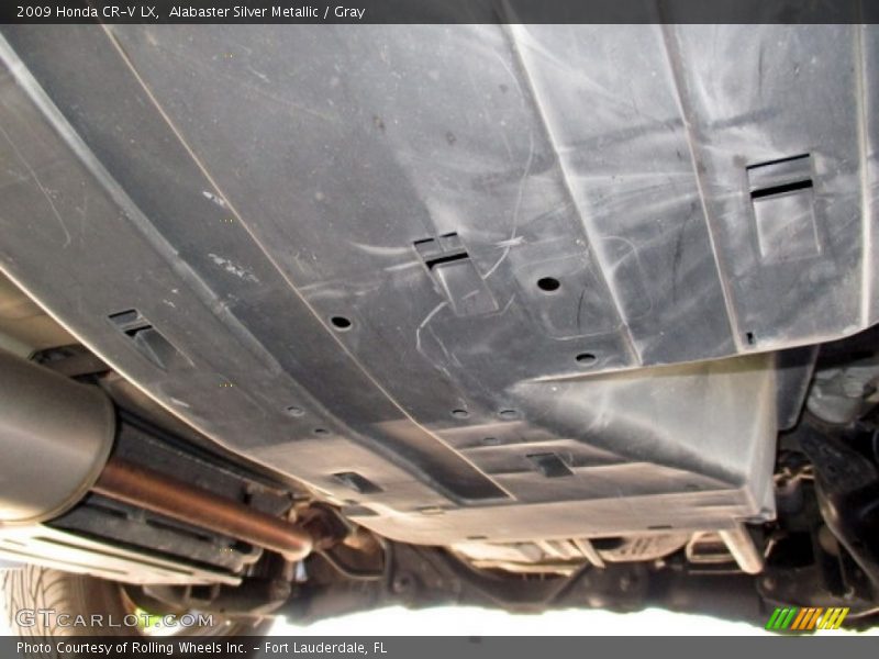 Alabaster Silver Metallic / Gray 2009 Honda CR-V LX