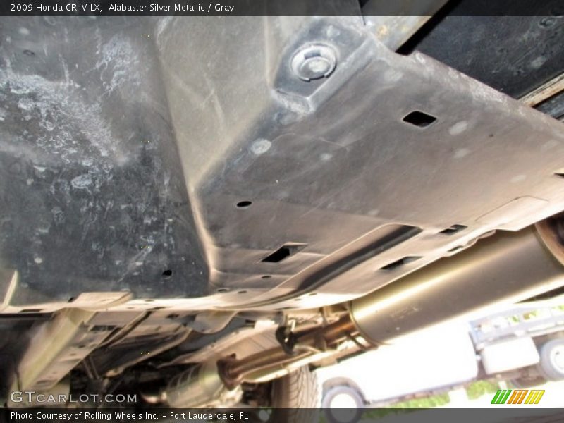 Alabaster Silver Metallic / Gray 2009 Honda CR-V LX