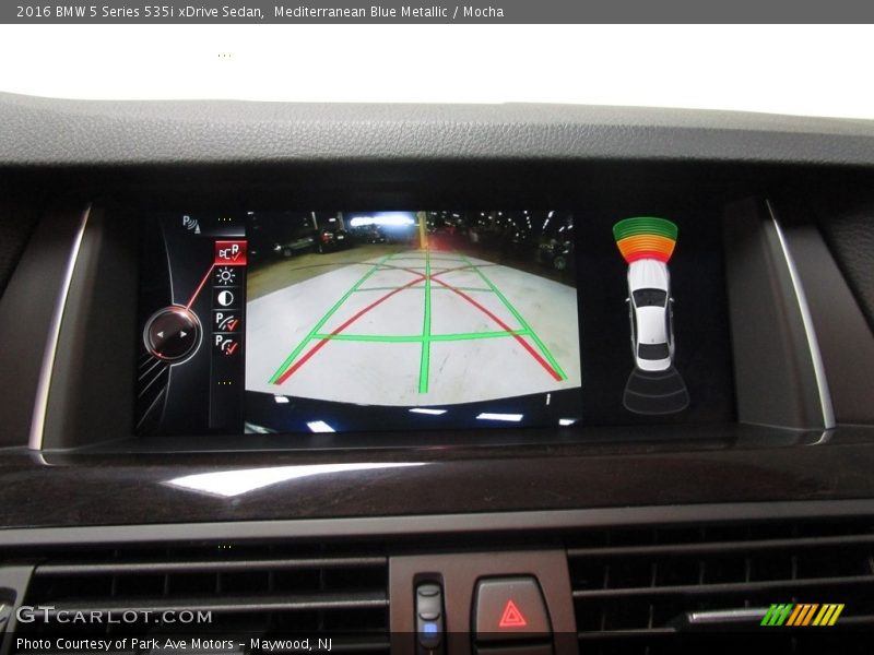 Mediterranean Blue Metallic / Mocha 2016 BMW 5 Series 535i xDrive Sedan