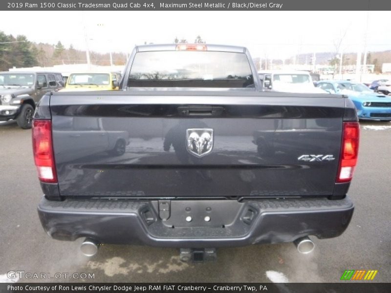 Maximum Steel Metallic / Black/Diesel Gray 2019 Ram 1500 Classic Tradesman Quad Cab 4x4