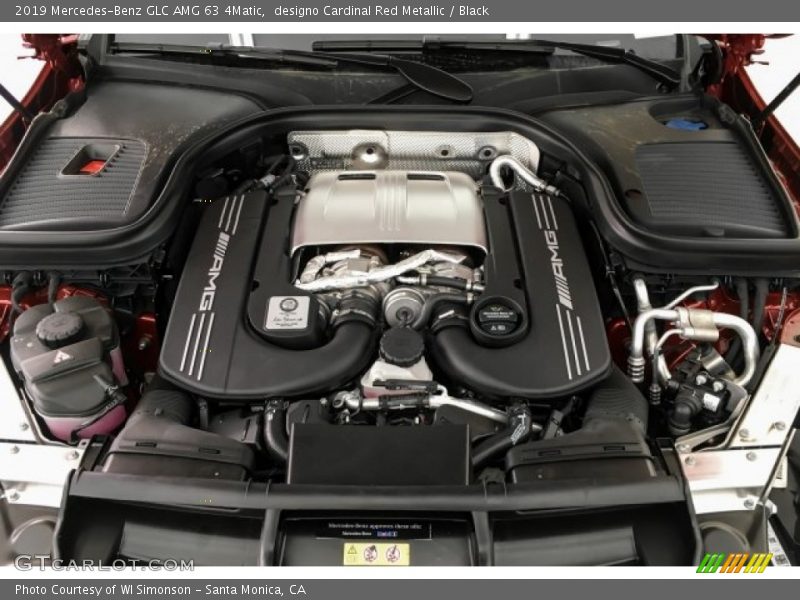  2019 GLC AMG 63 4Matic Engine - 4.0 Liter AMG biturbo DOHC 32-Valve VVT V8