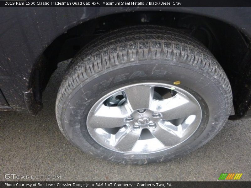 Maximum Steel Metallic / Black/Diesel Gray 2019 Ram 1500 Classic Tradesman Quad Cab 4x4