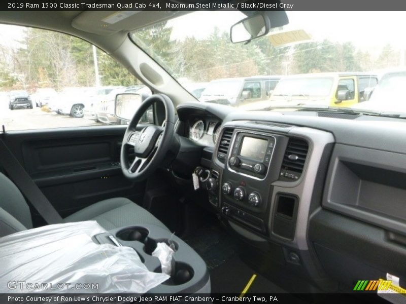Maximum Steel Metallic / Black/Diesel Gray 2019 Ram 1500 Classic Tradesman Quad Cab 4x4