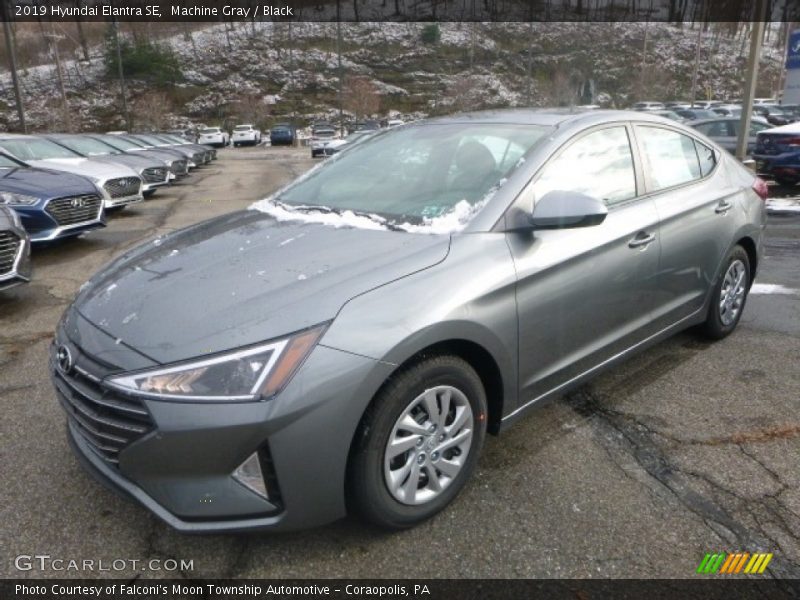 Machine Gray / Black 2019 Hyundai Elantra SE