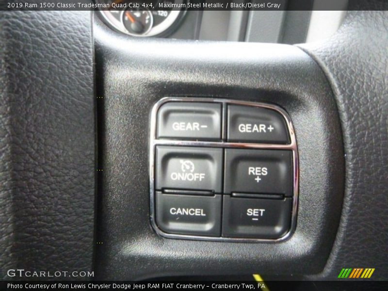 Maximum Steel Metallic / Black/Diesel Gray 2019 Ram 1500 Classic Tradesman Quad Cab 4x4