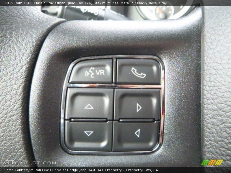 Maximum Steel Metallic / Black/Diesel Gray 2019 Ram 1500 Classic Tradesman Quad Cab 4x4