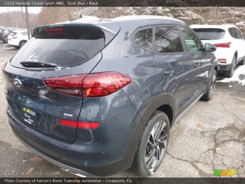 Dusk Blue / Black 2019 Hyundai Tucson Sport AWD