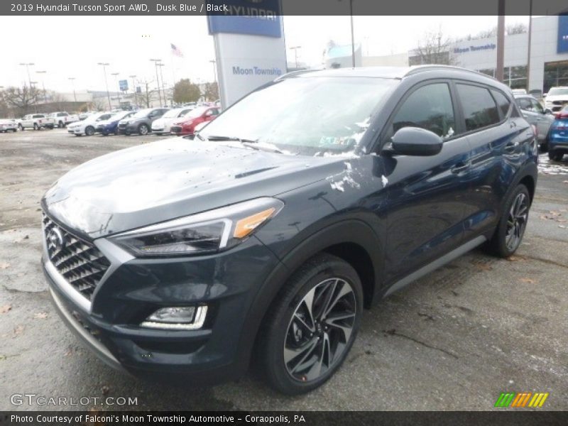 Dusk Blue / Black 2019 Hyundai Tucson Sport AWD