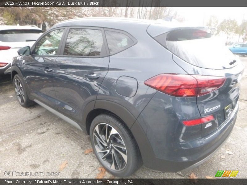 Dusk Blue / Black 2019 Hyundai Tucson Sport AWD