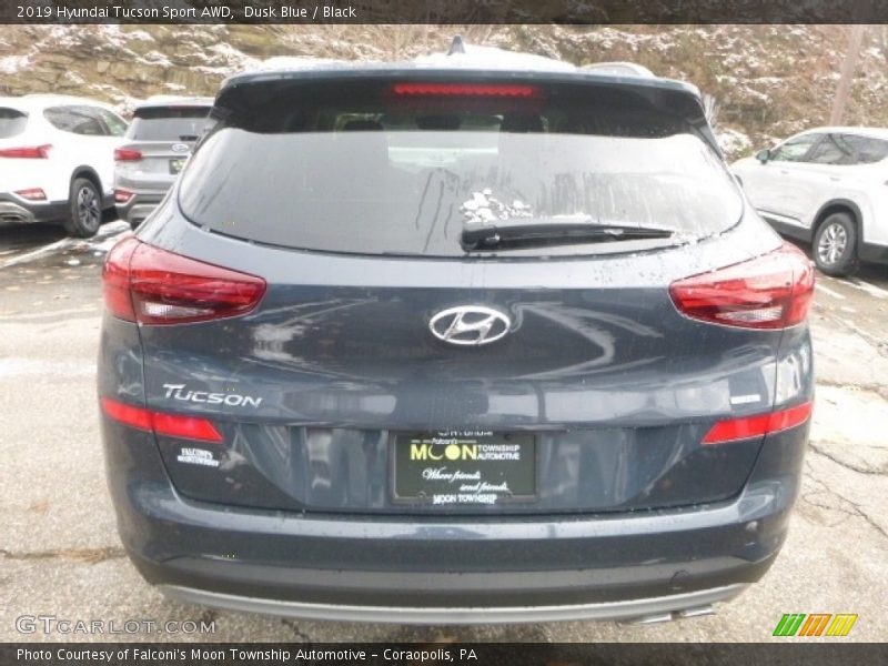 Dusk Blue / Black 2019 Hyundai Tucson Sport AWD