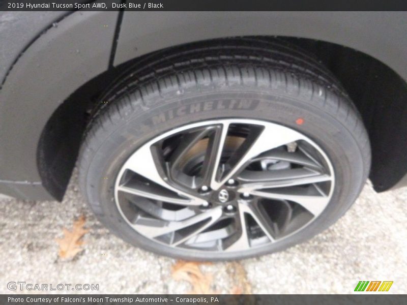 Dusk Blue / Black 2019 Hyundai Tucson Sport AWD