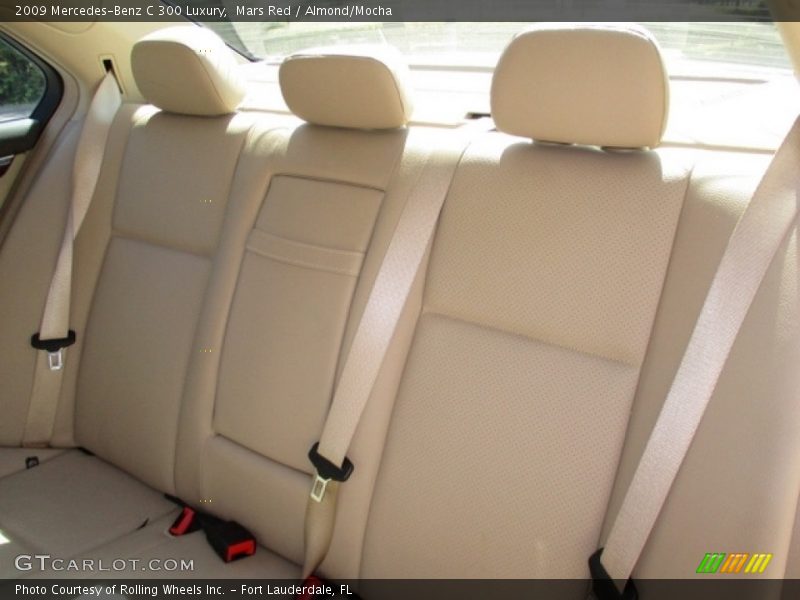Mars Red / Almond/Mocha 2009 Mercedes-Benz C 300 Luxury