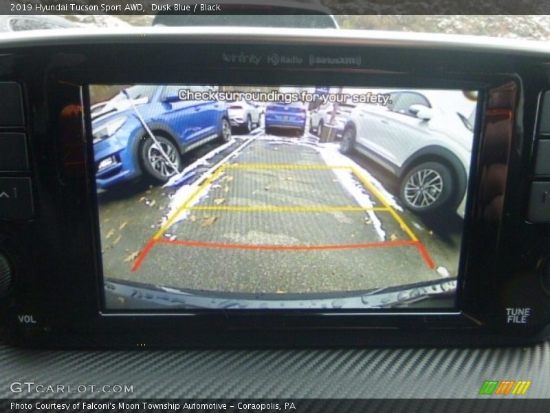 Dusk Blue / Black 2019 Hyundai Tucson Sport AWD