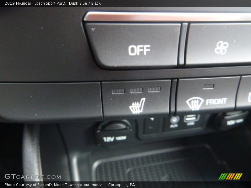 Dusk Blue / Black 2019 Hyundai Tucson Sport AWD