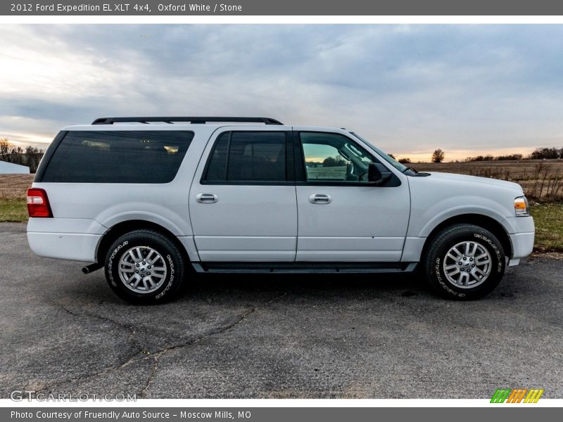 Oxford White / Stone 2012 Ford Expedition EL XLT 4x4