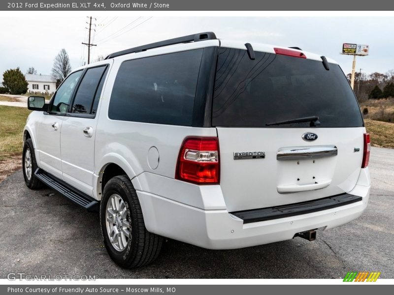 Oxford White / Stone 2012 Ford Expedition EL XLT 4x4