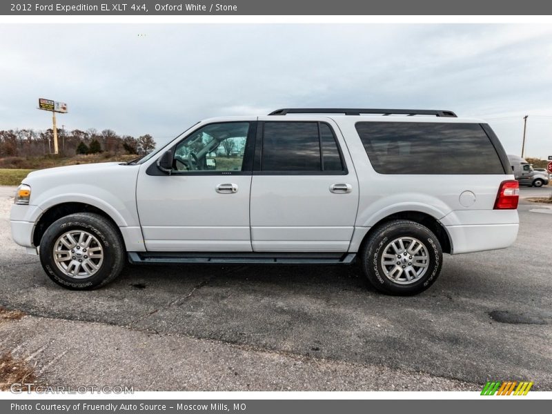 Oxford White / Stone 2012 Ford Expedition EL XLT 4x4