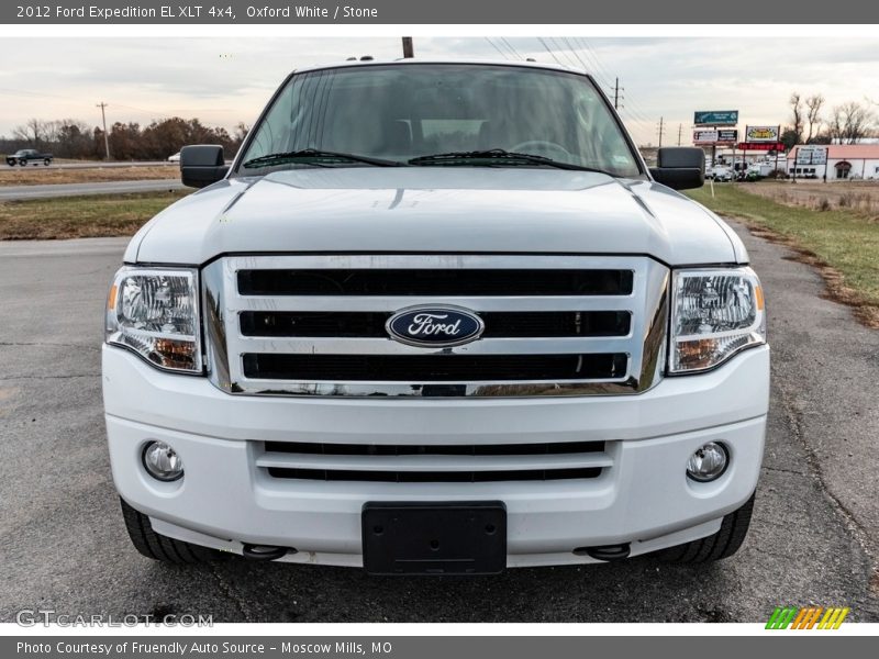 Oxford White / Stone 2012 Ford Expedition EL XLT 4x4