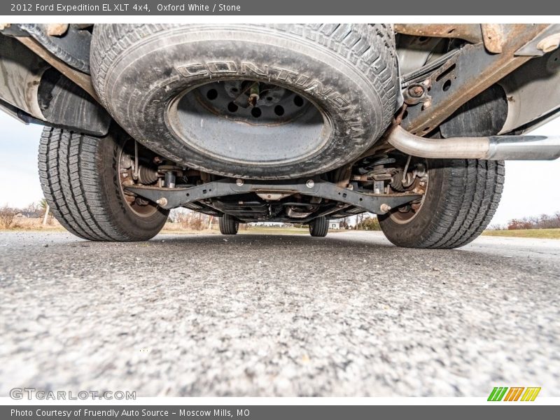 Oxford White / Stone 2012 Ford Expedition EL XLT 4x4
