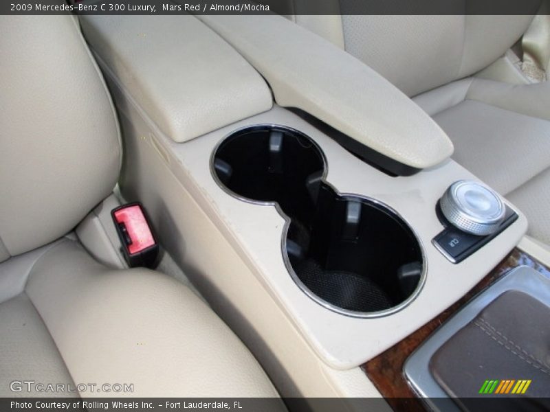 Mars Red / Almond/Mocha 2009 Mercedes-Benz C 300 Luxury