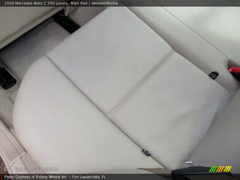 Mars Red / Almond/Mocha 2009 Mercedes-Benz C 300 Luxury