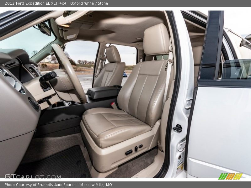 Oxford White / Stone 2012 Ford Expedition EL XLT 4x4