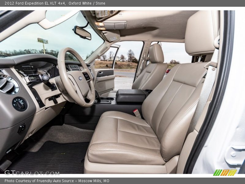 Oxford White / Stone 2012 Ford Expedition EL XLT 4x4