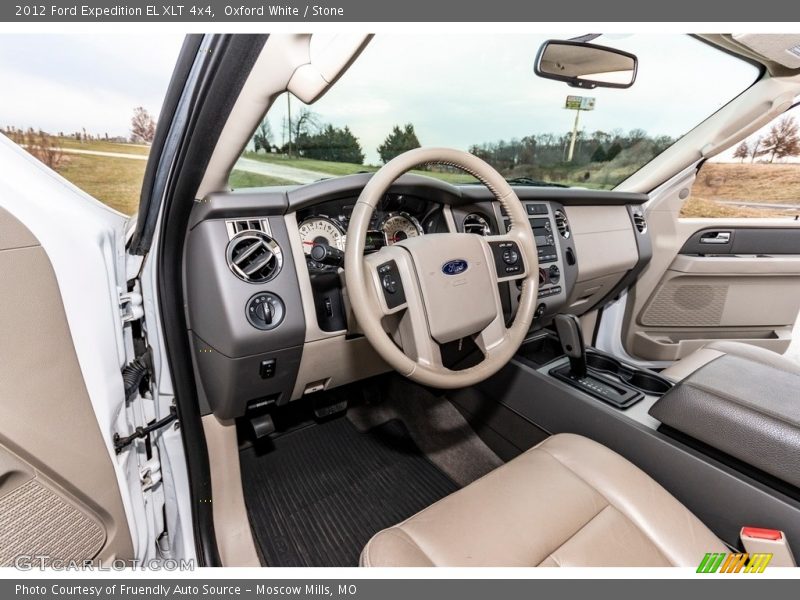 Oxford White / Stone 2012 Ford Expedition EL XLT 4x4